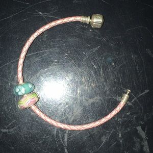 Pandora pink bracelet